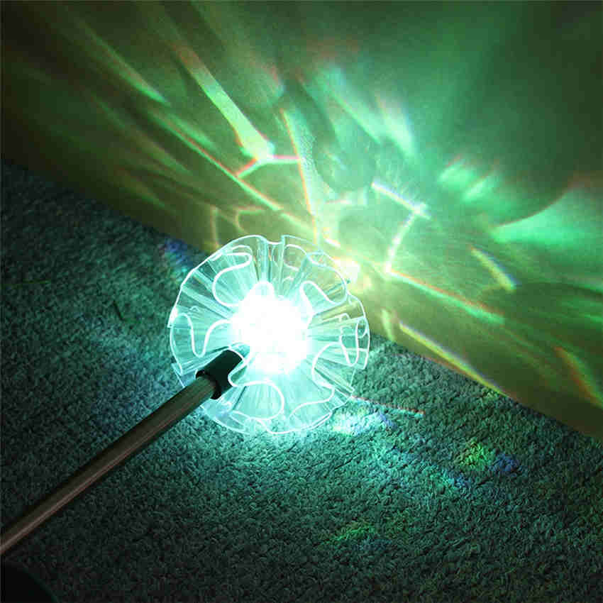 Flower Shape Solar Light Outdoor Solar Garden Light Yard Path Way Landscape Decor Light