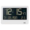 Beulaun Bc14 Digital Alarm Wall Clock With Desktop Temperature Display