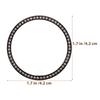 1Set Diamond Watch Bezel Ring Alloy Stylish Lightweight Decoration Protector for 3 45Mm Remodeling