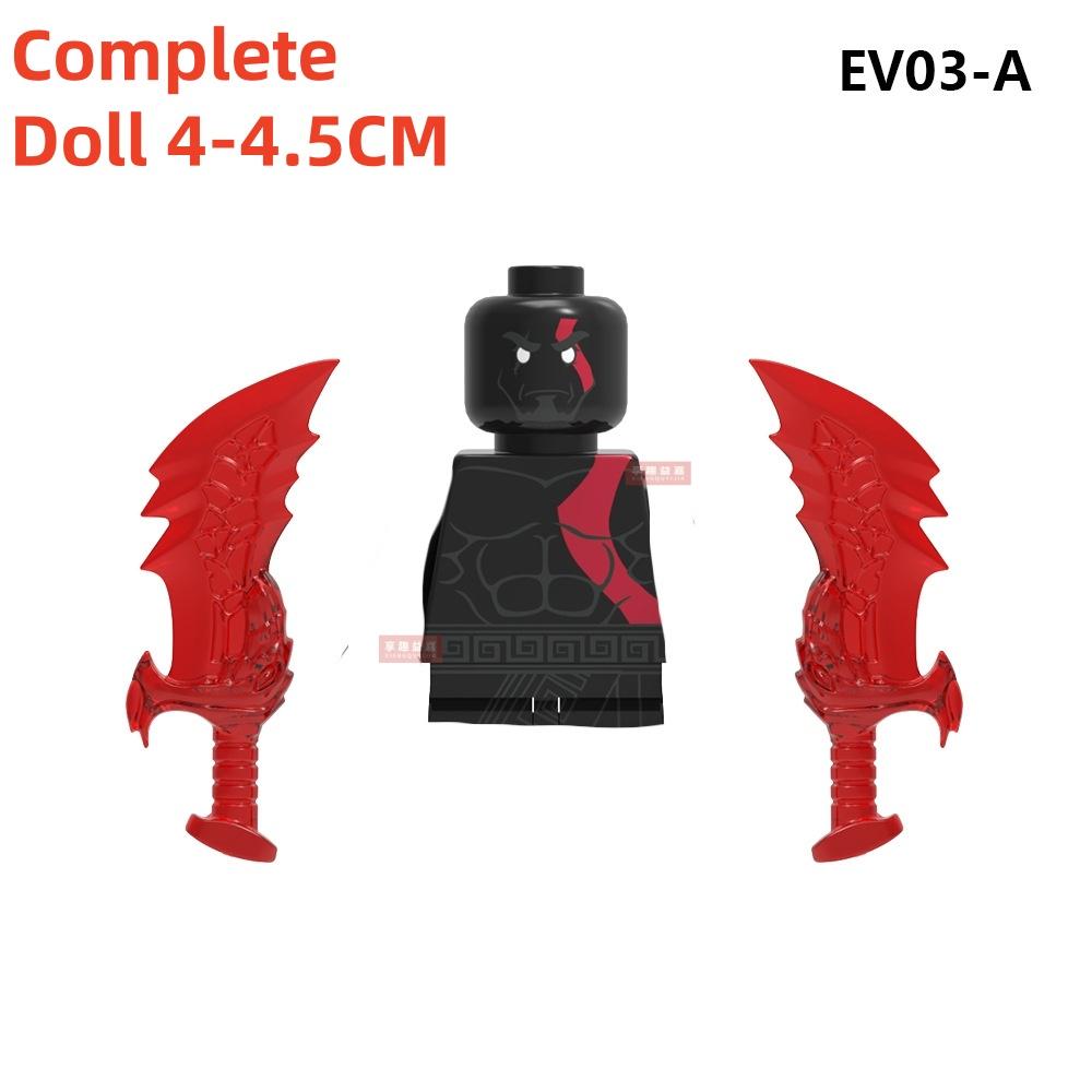 Movie Game Bricks Building Blocks Anime Cartoon Mini Action Figures Heads Assembly Toys Kids Birthday Gifts