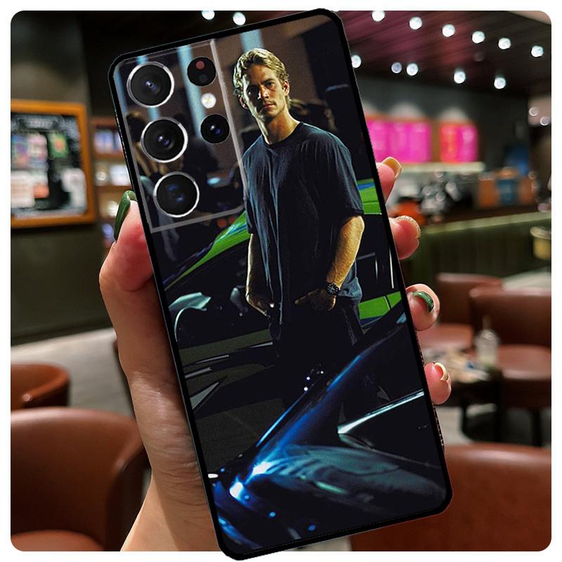 Paul Walker Phone Case For Samsung Galaxy S24 Ultra S20 S21 S22 S23 S25 Ultra S9 S10 Plus S25 FE Cover