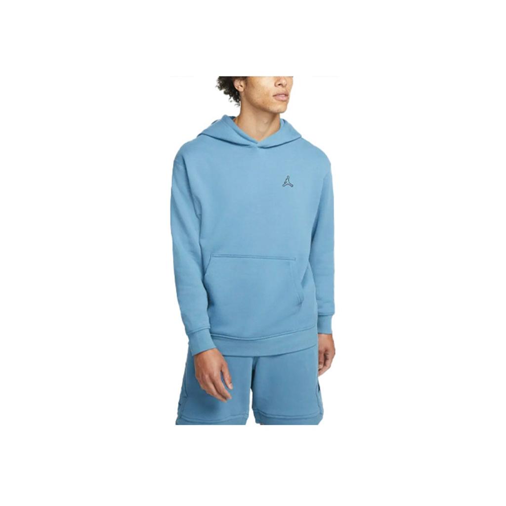 Jordan Essentials Logo Fleece Hoodie Men Tops Blue DA9819-415