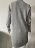 2023 European V-neck Zip Knit Dress - Slimming Sweater