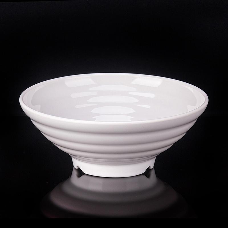 Melamine Noodle Bowl Household Plastic Tableware Restaurant Commercial Ramen Salad Bowl Thickened Not Easily Broken Soup Bowls