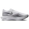 Nike ZoomX VaporFly Next% 3 Beyaz Parçacıklı Gri Erkek Spor Ayakkabı Metalik-Gümüş Koyu-Dumanlı-Gri DV4129-100