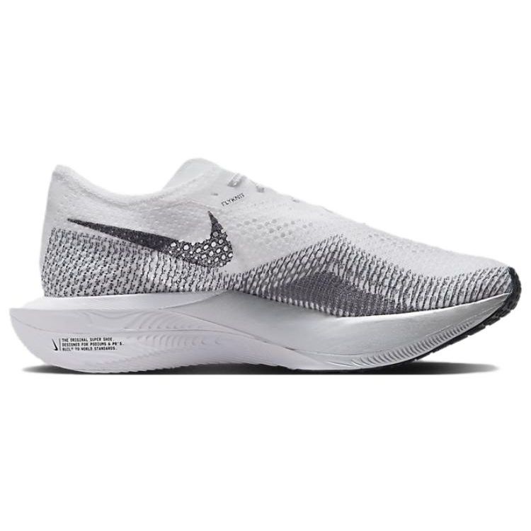 Nike ZoomX VaporFly Next% 3 Beyaz Parçacıklı Gri Erkek Spor Ayakkabı Metalik-Gümüş Koyu-Dumanlı-Gri DV4129-100