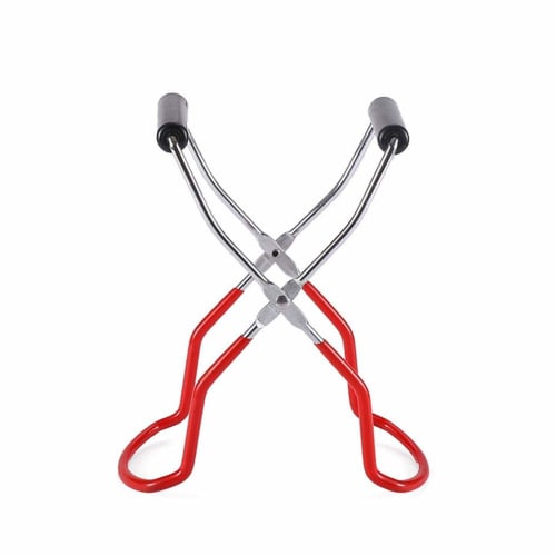 Allystyle Canned Food Storage Jar Lifter, Boiling Sterilization Glass Lifter, Steaming Tongs, Stainless Steel Folder, Boiling Water, Heat Safe Kitchen