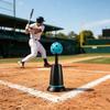 Sprzęt Treningowy do Uderzania w Baseball dla Treningów Wewnętrznych i Zewnętrznych Trwała Konstrukcja Regulowana Wysokość Odpowiedni dla Wszystkich Wieków