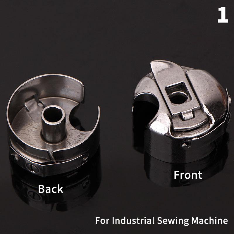 Sewing Machine Bobbin Case Stainless Steel Metal Bobbins For Singer Brother All Front Loading 15 Class Sewing Machines Accessor
