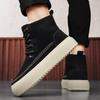 Winter Men'S Snow Boots Platform Warm Fur Suede Shoes For Men Outdoor Comfortable Casual Cotton Boots For Mens Botas Para Hombre