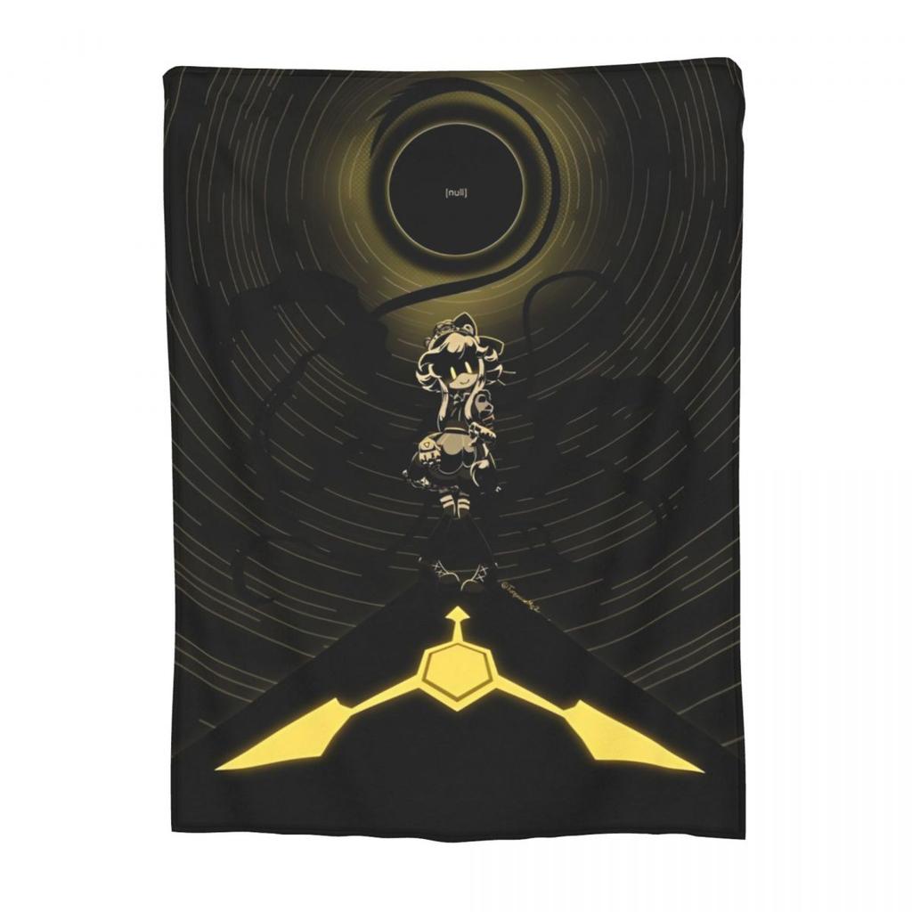 Murder Drones Uzi Doorman Knitted Blanket Coral Fleece Plush Tv Series Soft Throw Blankets for Outdoor Travel Bedroom Quilt