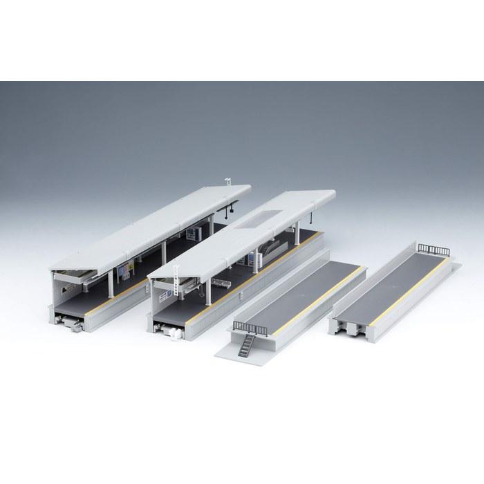 KATO N Gauge Suburban Home DX Opposing Platforms Set 23-161 Model Railroad Supplies (1 Pack)