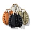New casual fashion Korean version trend lapel thickened couple warm youthful vitality cotton-padded jacket