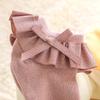 0-12M Newborn Baby Lace Socks Bow Princess Socks Girls Infant Spring and Autumn Baby Cotton Socks Girls Breathable Ruffled Socks