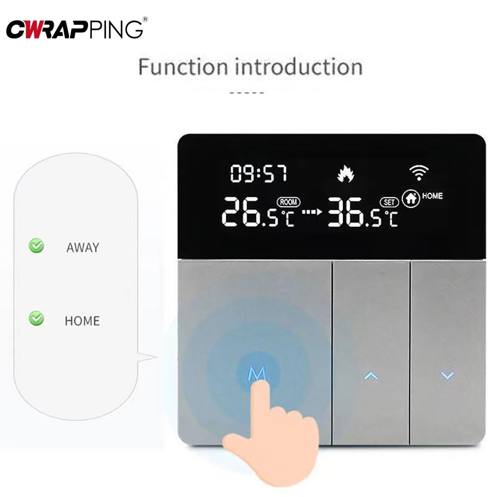 Zigbee Temperature Sensor Digital Temperature Controller Control Wifi Connected Thermostat Underfloor Heating Home Accessories