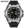 SANDA 739 Date Military Sports Watches Waterproof Electronic Wristwatch Mens Clock Orologio Da Uomo Style Men Digital Watch
