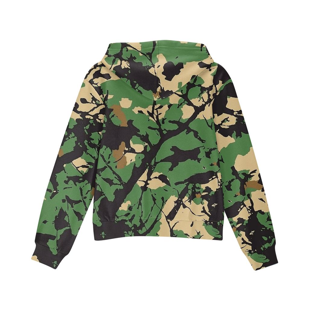 Children's Fashion Christmas Printed Long Sleeved Hooded Sweatshirt Girls' Hoodie Jacket