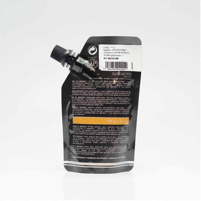 Acrylfarbe im Beutel - Natürliche Sienaerde - 120ml - Sennelier