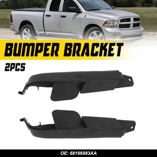 Pair Front Bumper Support 2013-2018 Brackets for 1500 Ram 19-22 Ram 1500 Classic