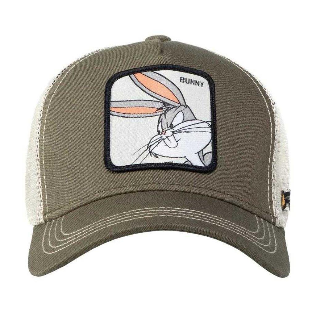 Capslab Mens Bugs Bunny Looney Tunes Trucker Cap