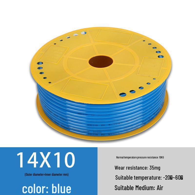 High-Pressure 8MM PU Pneumatic Air Hose for Air Compressors