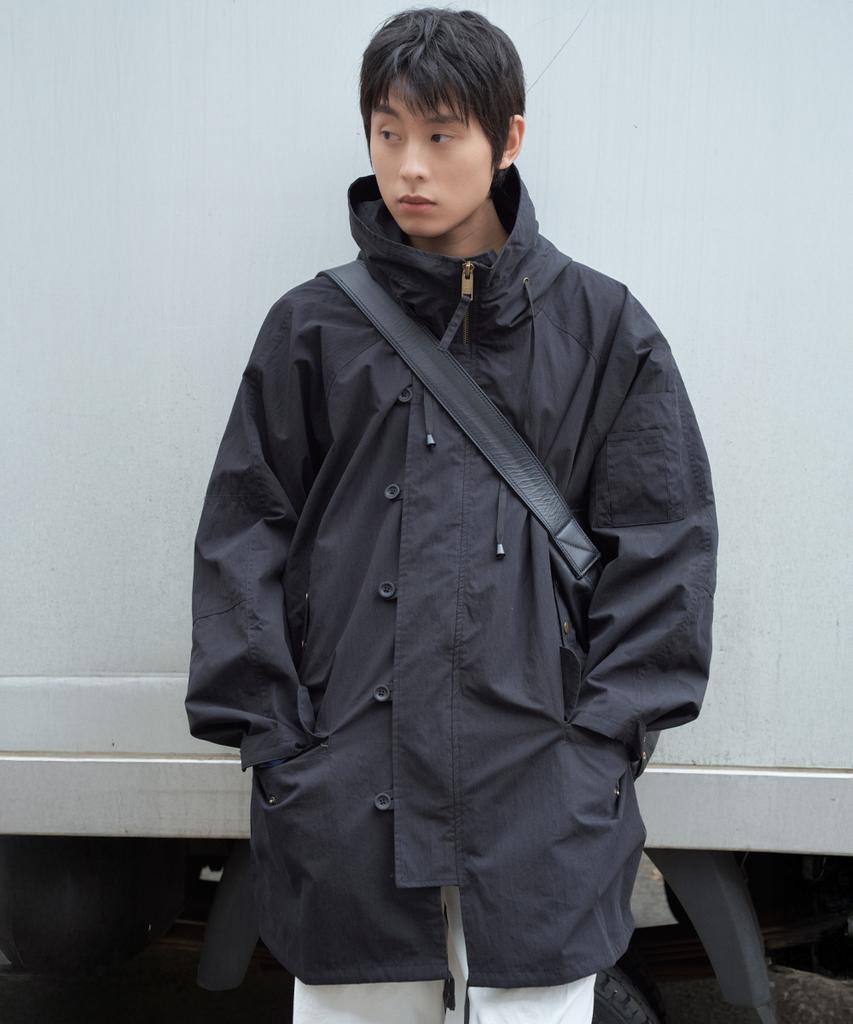 Wednesday Oasis N-3B Fishtail Flight Jacket_Black(Wc25-Ot03)