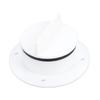 3.5in Nylon Boat Floor Drain with Cover Round Marine Deck Drain Scupper for Boats Yachts Ships