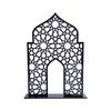 Black White Gold Ramadan Ornaments Mirror Face Desktop Decoration  Festival Supplies