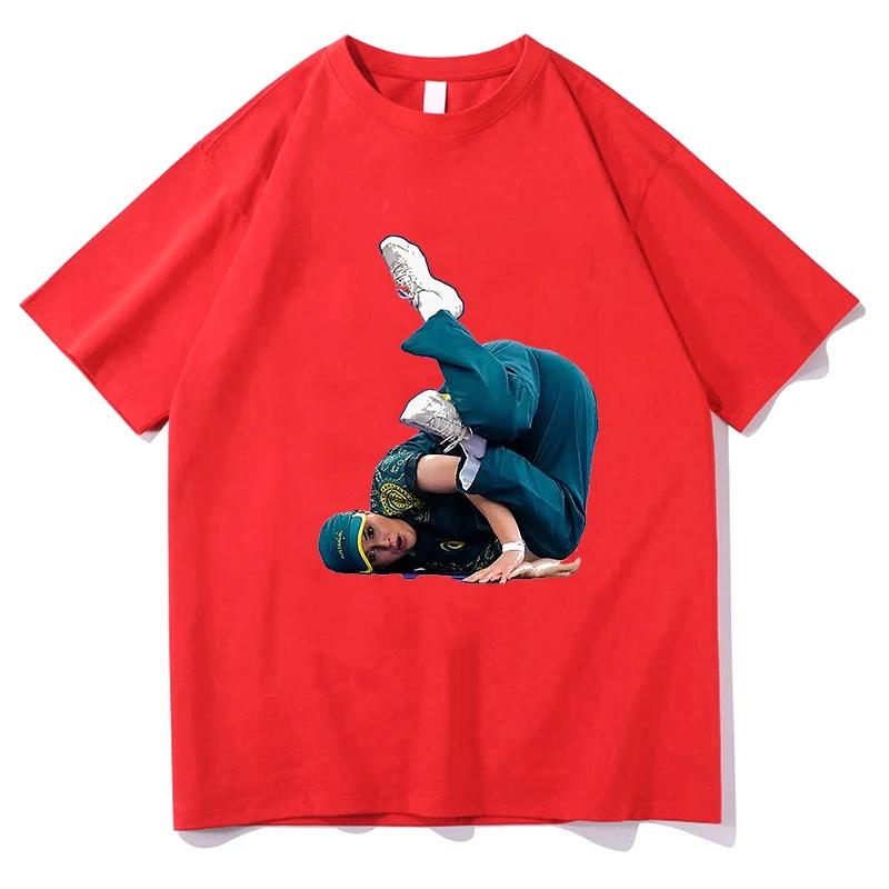 

Футболка для женщин Breakdancer Raygun Breakdancer Летние повседневные футболки Y2K Футболка Harajuku из хлопка Топы с коротким рукавом Уличная одежда 4XL