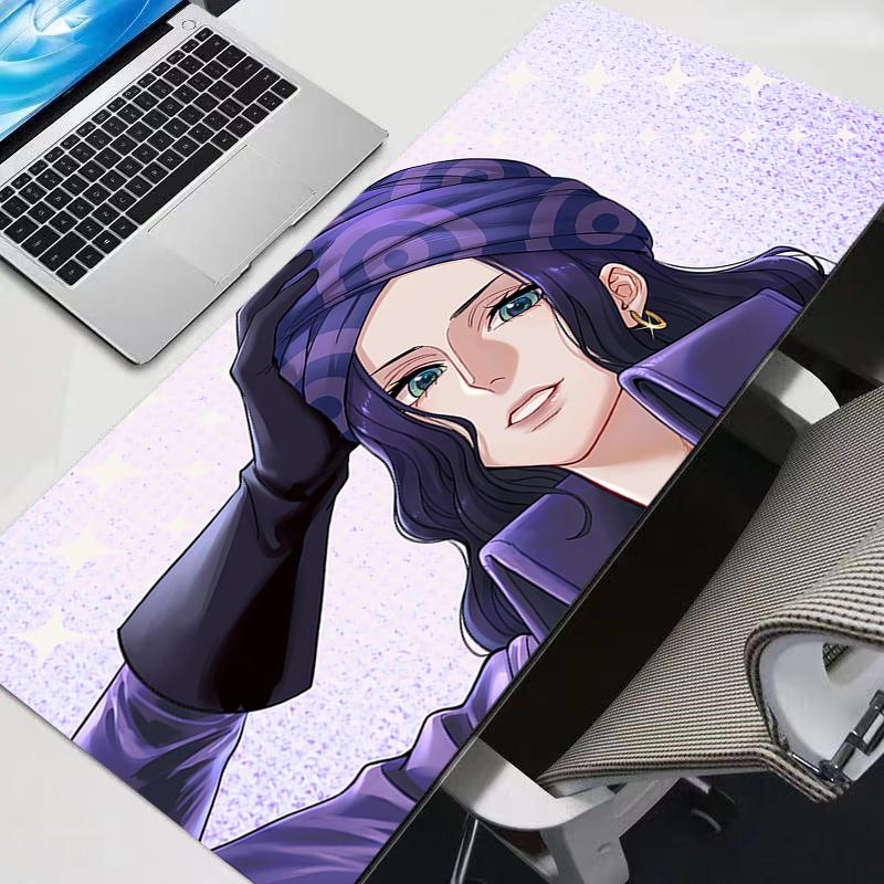 Mouse Pad Anime One Piece XXL New Large Rubber PC Computer Gaming Accessories Mousepad Desk Mat Locking Edge Gamer Carpet