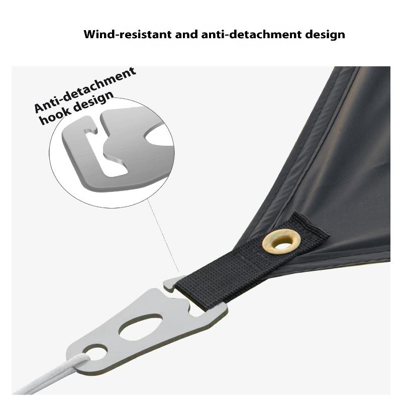 Stainless Steel Wind Buckle,Tent Adjuster, Wind Buckle Camping Rope Buckle,Tent Fastening Accessories Tent Quick Knot Buckle