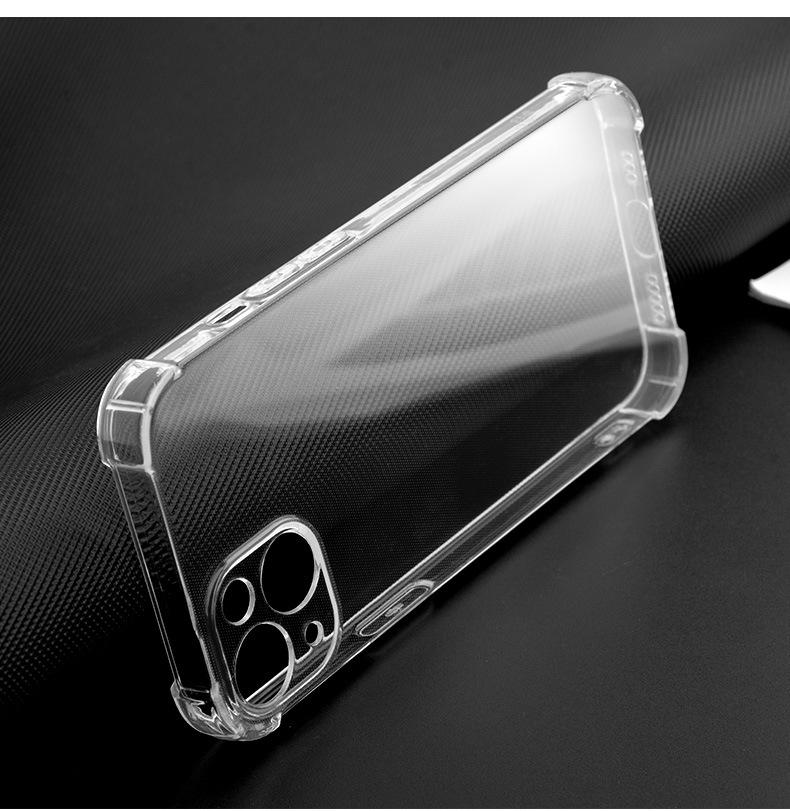 Apple 11 mobile phone case iphone11 transparent soft case 11 four corners anti-drop ultra-thin 11pro11 space protective case