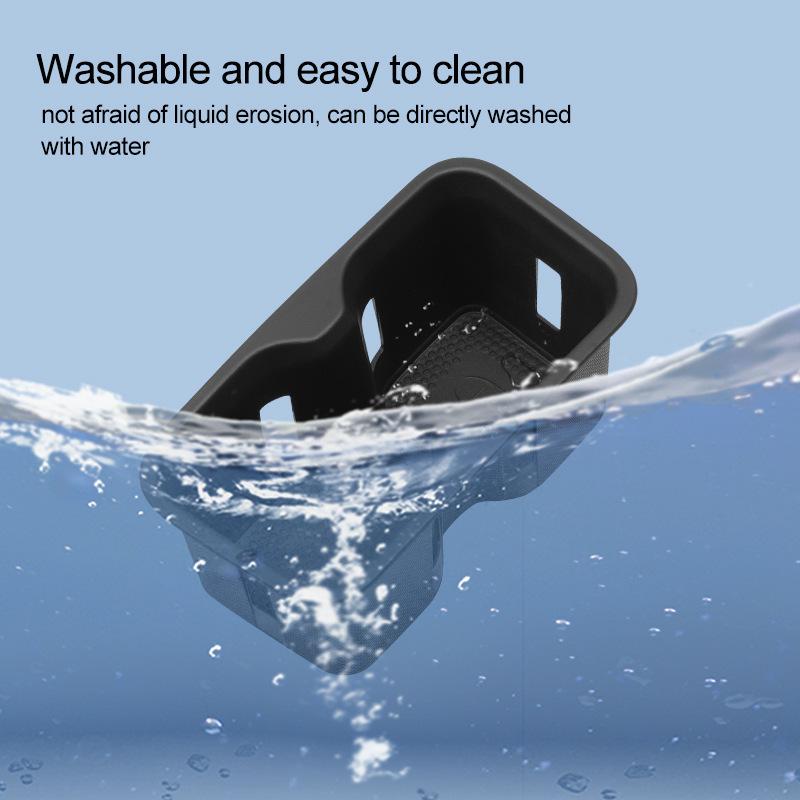 Car Cup Holder for BYD Shark Center TPE Cup Holder Shock Absorbing Sleeve Limiter Drink Holder Interior Accessories