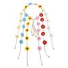 Cloth Daisy Tassel Headband Decorate Your Hat Sunflower Headband Floral Bridal Headpiece  Wedding
