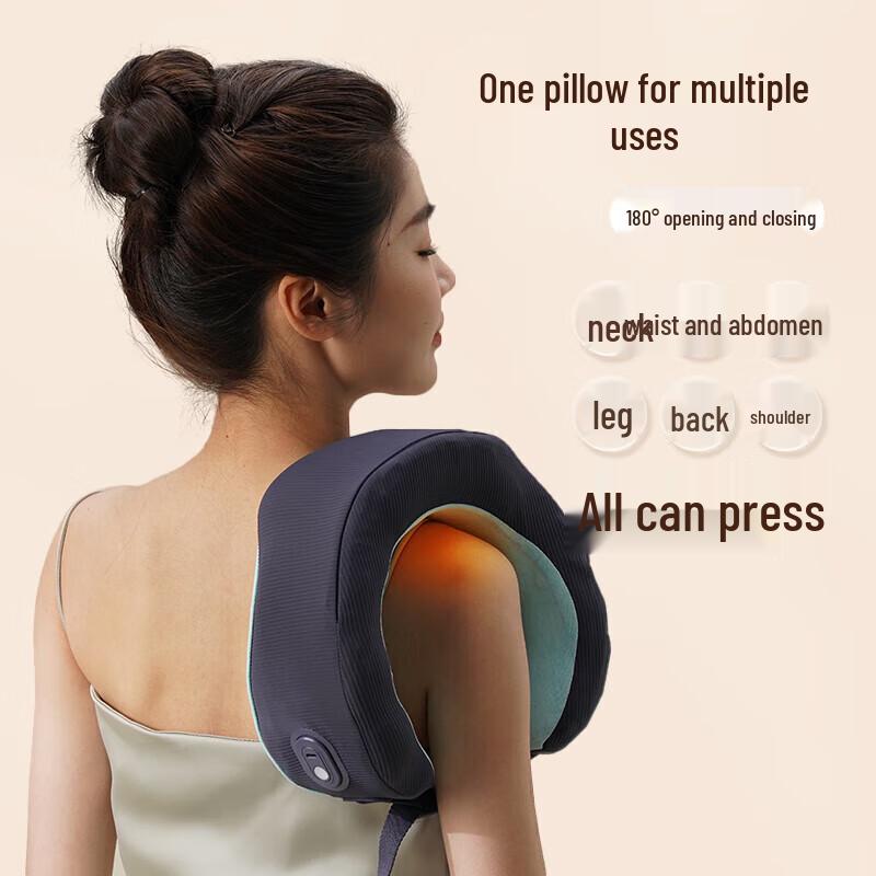 Hozheng Portable Neck Massager U-Shaped Pillow