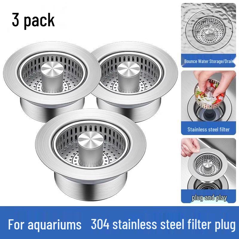 TLXT Universal Stainless Steel Sink Strainer