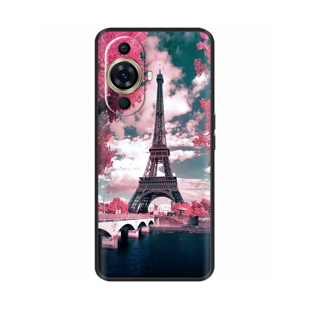 For Hauwei NOVA 11 Pro Case Cat Lion Painted Phone Case For Huawei Nova 11 Ultra Nova11 Pro 11Pro 11i Silicone Back Cover Fundas