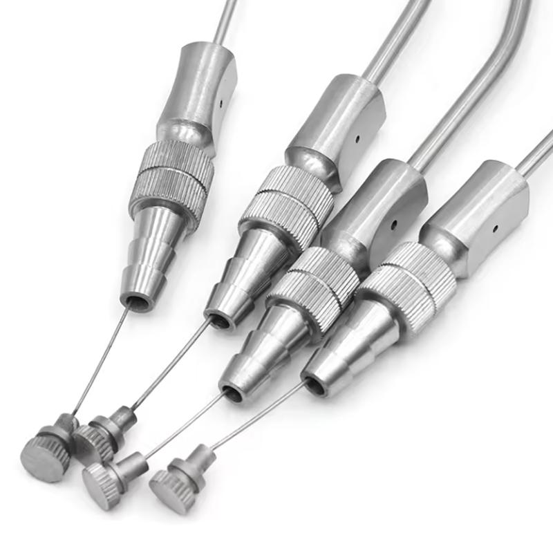 Zahnmedizinische Chirurgie Aspirator Edelstahl Absaugrohr Laborrohr 3mm/4mm/5mm Implantat Chirurgisches Instrument Für Zahnklin