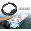 Fuel Line Assembly, Outboard Motor Fuel Line Inner Diameter 3/8" Outer Diameter 5/8" Outer Dia Hose Line Marine Outboard Boat Motor RVs Fuel Assembly