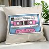decor Music Tape Print Cushion Cover Cushion Cover Set Pcs x x x Pillowcase Decorative Sofa Home Decor