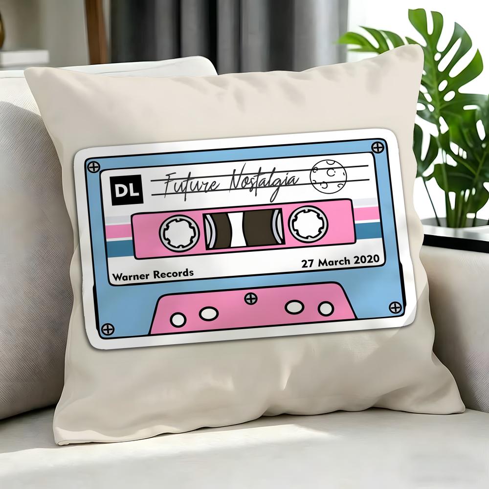 decor Music Tape Print Cushion Cover Cushion Cover Set Pcs x x x Pillowcase Decorative Sofa Home Decor