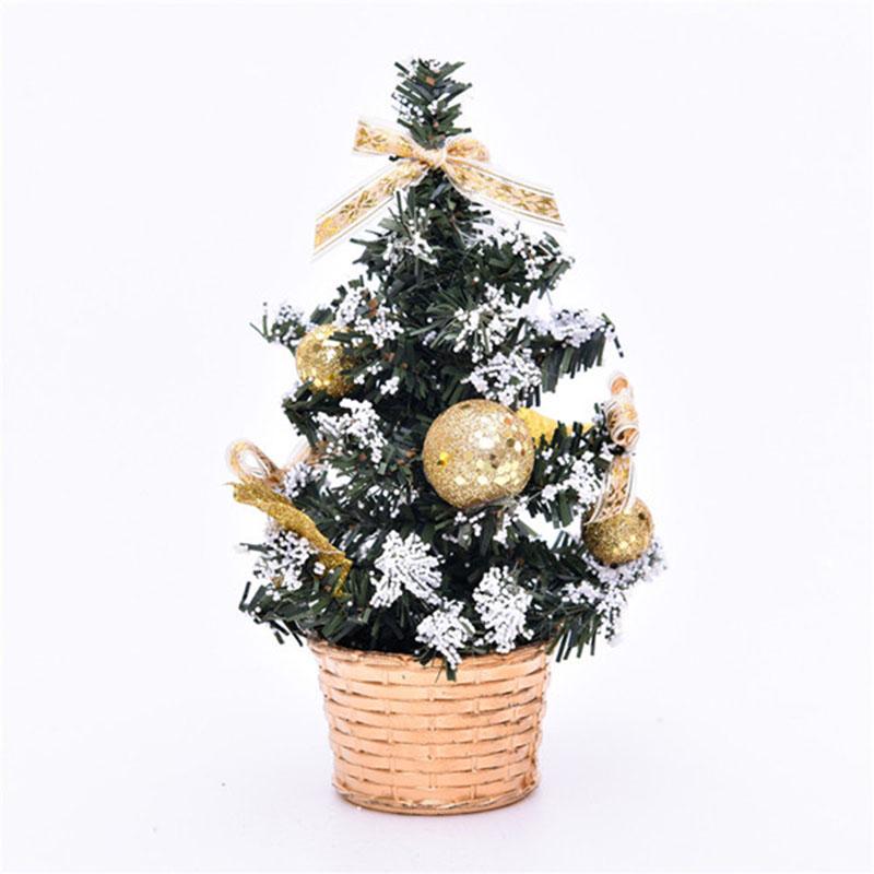 Zubehör Praktischer Weihnachtsbaumschmuck Dekoration Festivaltisch Weihnachten 20cm Künstlich Schreibtisch Mini Miniatur PVC