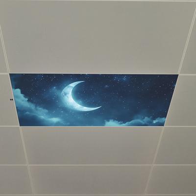 Estrela e Lua Sala de Estar Quarto Teto Embelezamento do Lar Adesivos de Parede