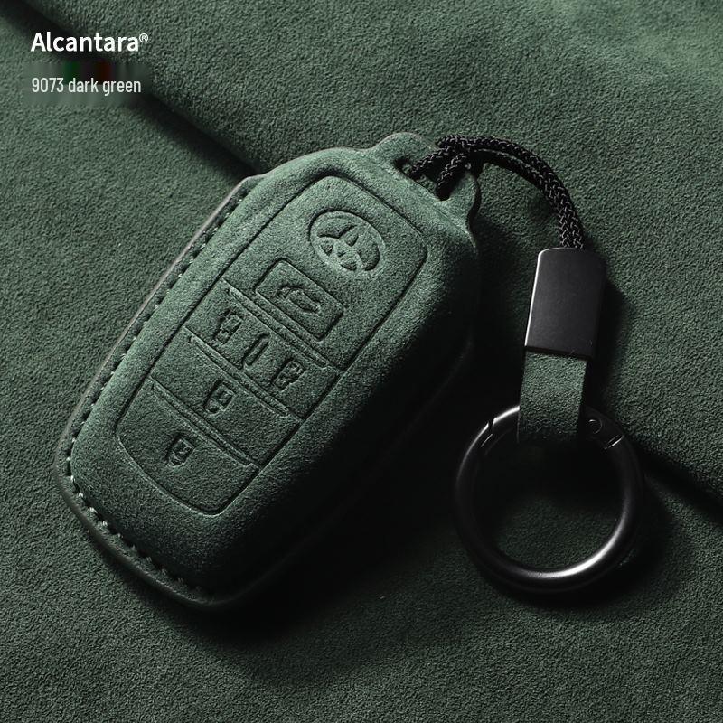 High-End Suede Key Bag for Toyota Sienna, Alphard, Vellfire, Grand Highlander