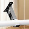 Nuevo Soporte para Barra de Cortina de Aleación de Aluminio de Alta Resistencia con Tornillos Clip de Fijación de Cortina Herramientas de Ferretería Metálica Únicas para Ventanas