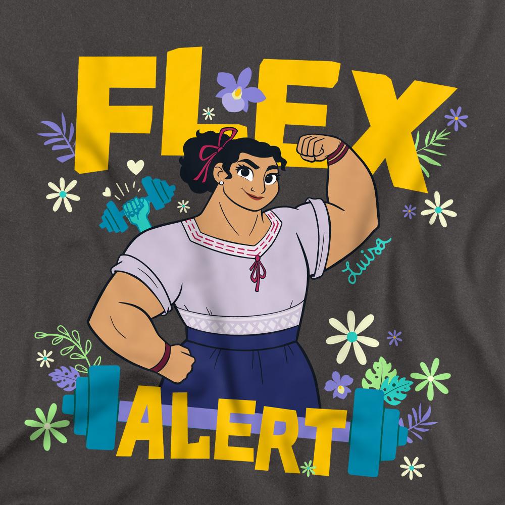 Encanto Unisex Erwachsenen Flex Alert Luisa T-Shirt