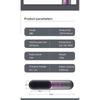 Hair Straightener and Curling Iron USB Rechargeable Styling Comb