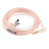 LINSOUL TRIPOWIN Karen Earphone Cable with 2.5mm3.5mm4.4mm Gold-Plated Plugs and QDCMMCX0.78mm 2-Pin Connectors (MMCX, 4.4mm Plug)