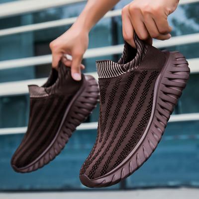 Herren Ein-Fuß-Gehschuhe Anti-Rutsch-Laufschuhe, Atmungsaktive Dicksohlige Schuhe Leichte Fitness-Freizeitsneaker für Damen