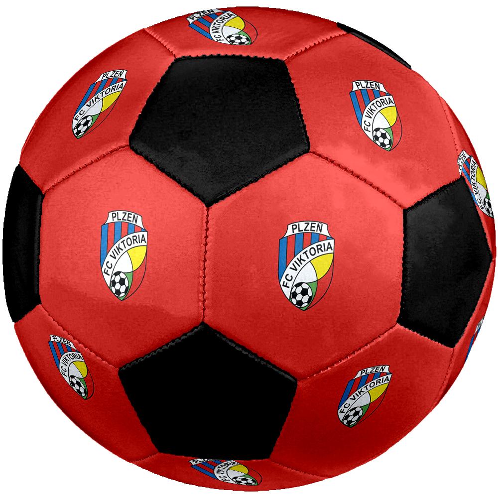 SIZE 5 FC Viktoria Plzeň Soccer Ball Colorful All Ages Machine Stitched PVC Competition Ready Durable High-Bounce